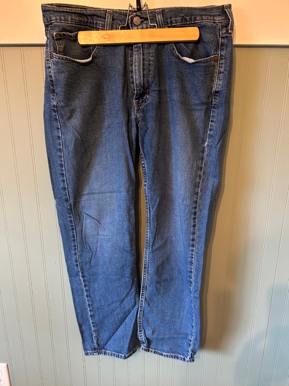 Levi's Men's Straight 514 Jeans in Blue Denim
